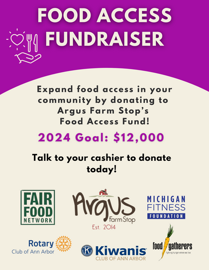 Food Access Fundraiser Donations