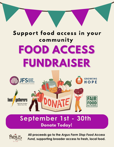 Food Access Fundraiser Donations